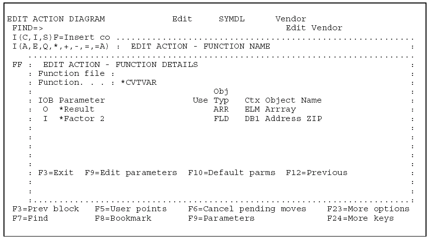 Move from a Field to a Structure