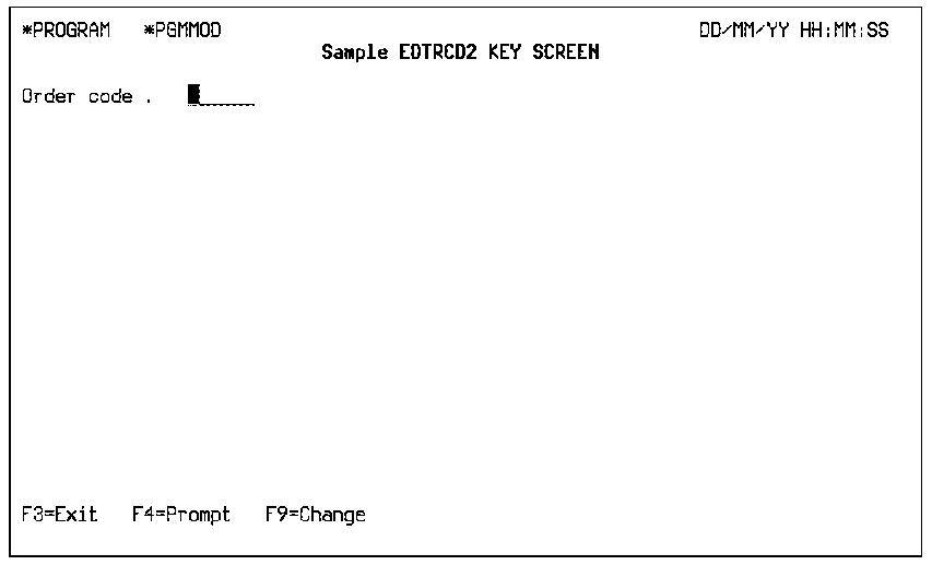 EDTRCD2 Device Function
