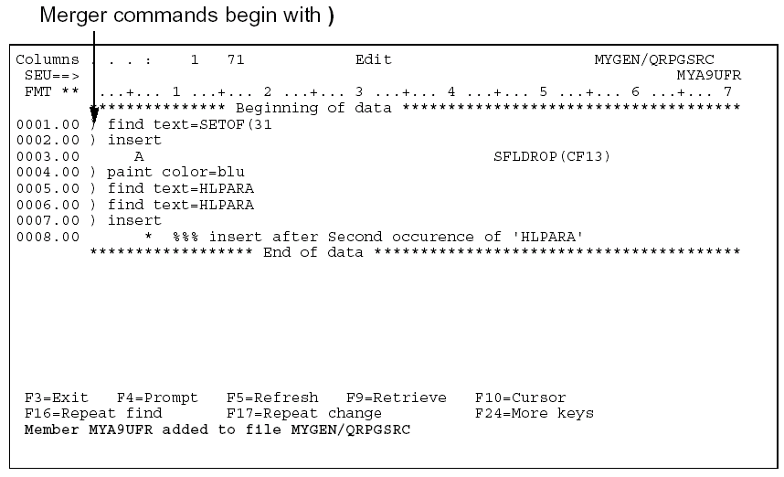 Defining a Device User Source Function (2)