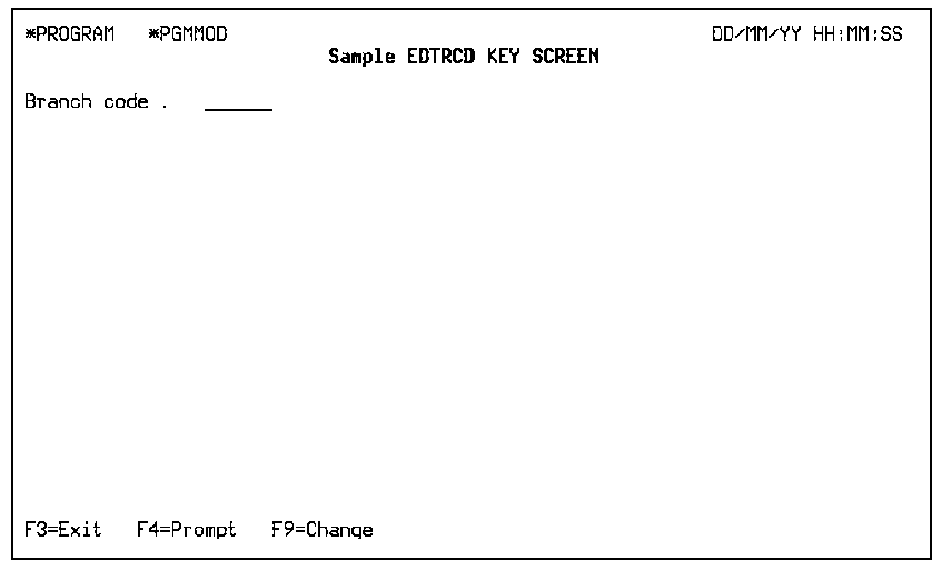 EDTRCD Device Function