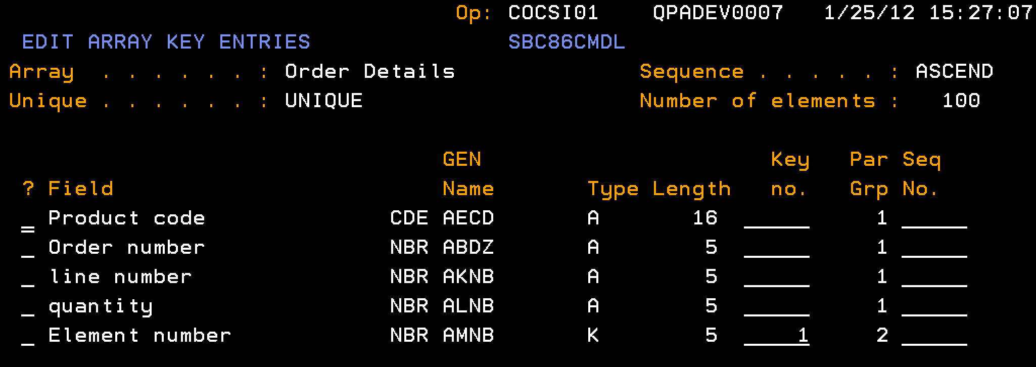 Define Order Details2