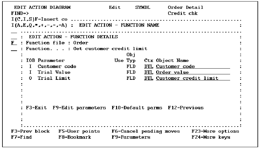 EXCUSRSRC Function Example