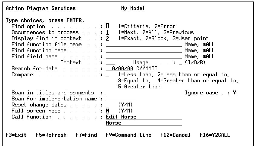 Calling an Internal Function