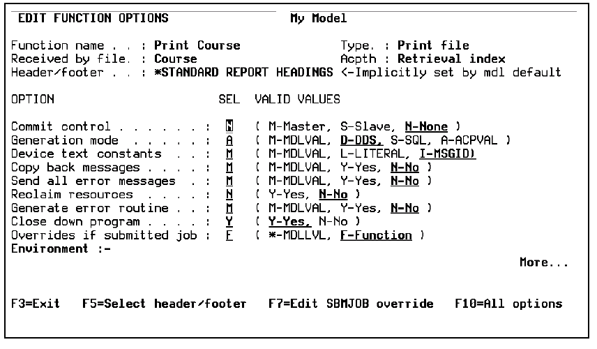 Source Generation Overrides