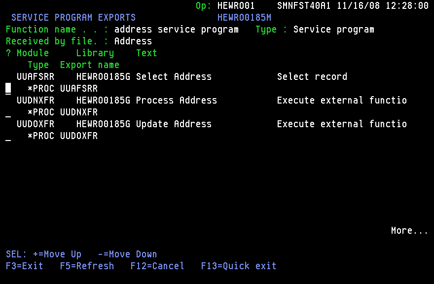 Adding Modules and Procedures (4)