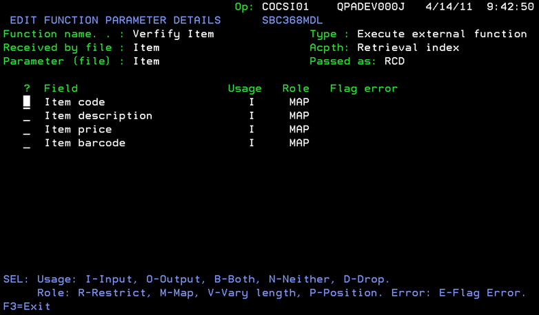 Invalid duplicate paramters