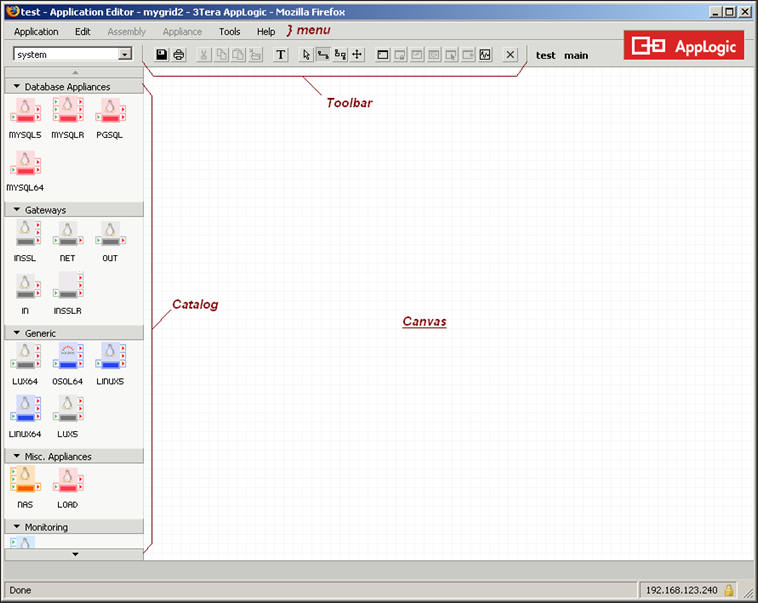 Infrastructure Editor