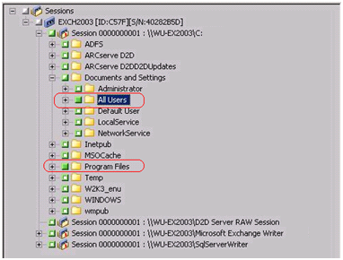 Restore Manager - Restore by Session - File-level Restore