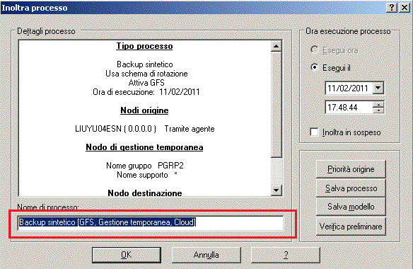 Submit Job Dialog_SFB job_GFS scheme