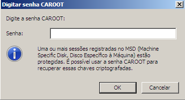 Senha do caroot