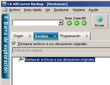 ruta de destino de nivel de documento
