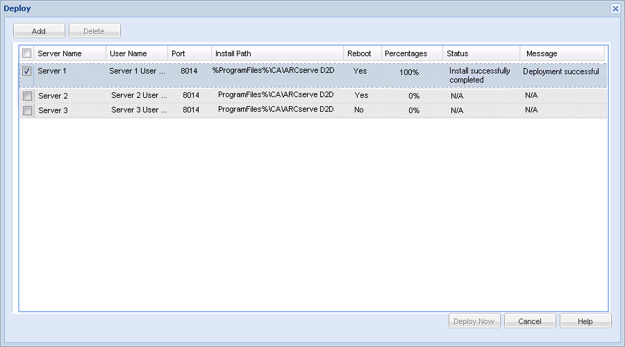 Remote Deployment - populated