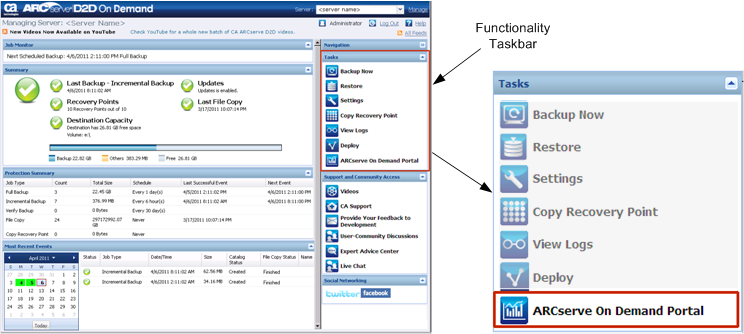 D2D On Demand Homepage - Portal