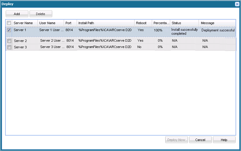 Remote Deployment - populated