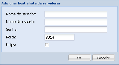 Servidores - Adicionar