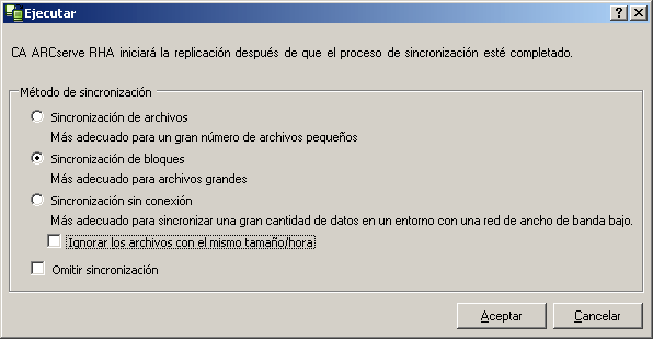 Se abrirá el cuadro de diálogo Ejecutar