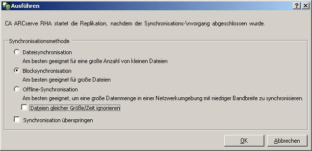 Das Dialogfeld "Ausführen" wird geöffnet.
