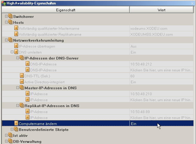 Eigenschaften des Netzwerkverkehrs