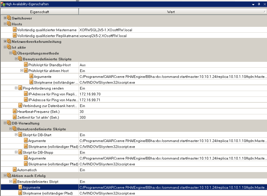 Weitere Eigenschaften