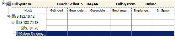 Kaskadieren der Ebenenansicht