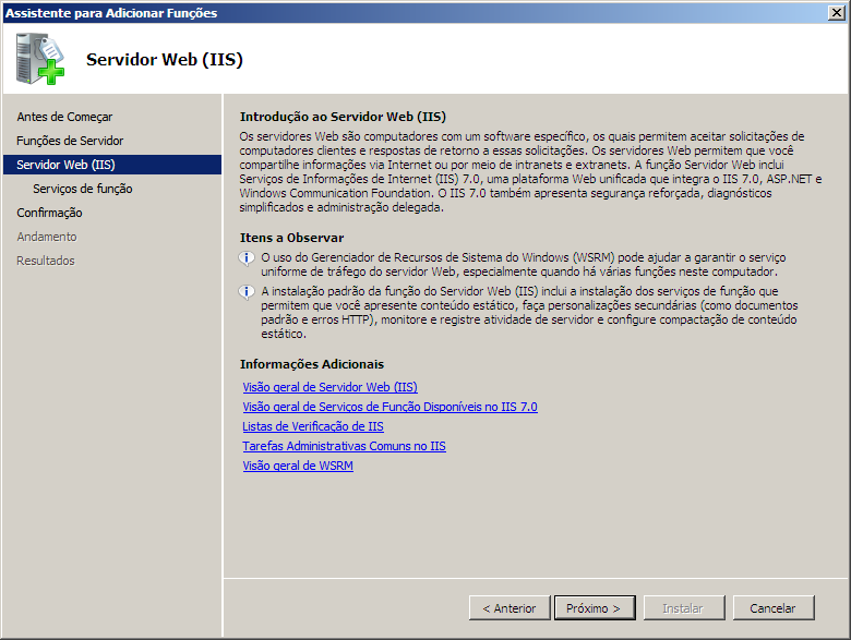 Assistente do IIS-