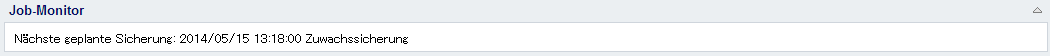 Job-Monitor - Nicht erweitert