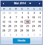 Kalender - Wiederherstellungspunkt