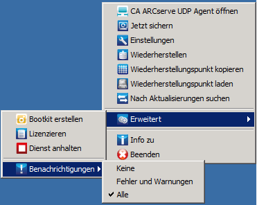 Taskleiste - Lizenzierung