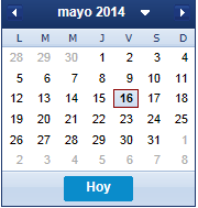 Calendario - Punto de recuperación