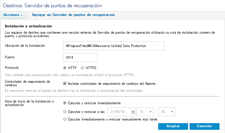 InstallUpgradeServer