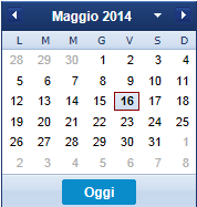 Calendario - Punto di ripristino