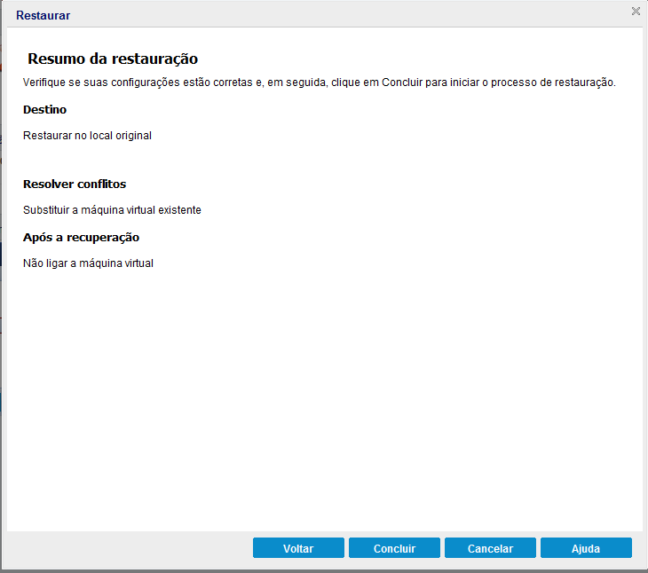 Restaurar - VM 3b original