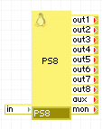 PS8: Kaskadierbarer Port-Schalter