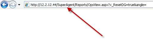 Resource path identifies all HTTP traffic to the CA Application Delivery Analysis Manager.