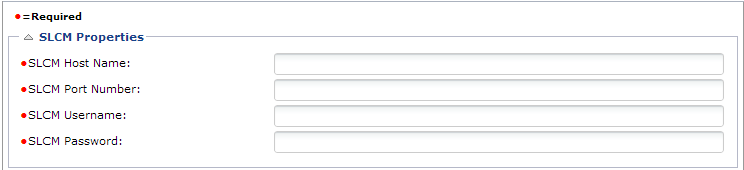 ASC_SA--SLCM Info in Catalog Configurations