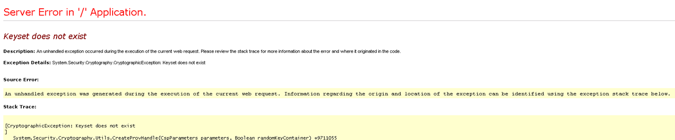 Erreur de certificat - 1