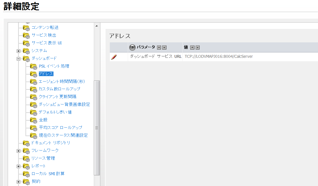 ダッシュボード