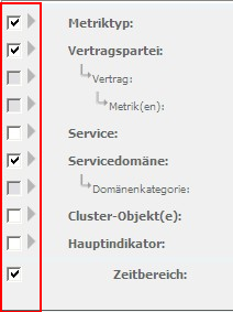Parametertypen für parametrisierte Berichte