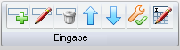 Symbolleiste "Eingabe"