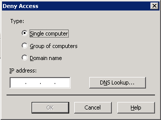 Deny Access