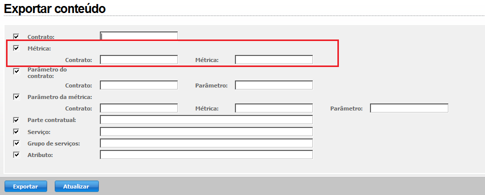 Exportar conteúdo do Excel