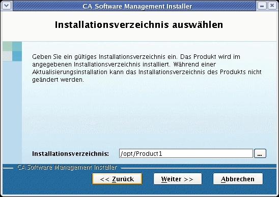 Beispiel-Screenshot eines Java-Installationsdialogfelds