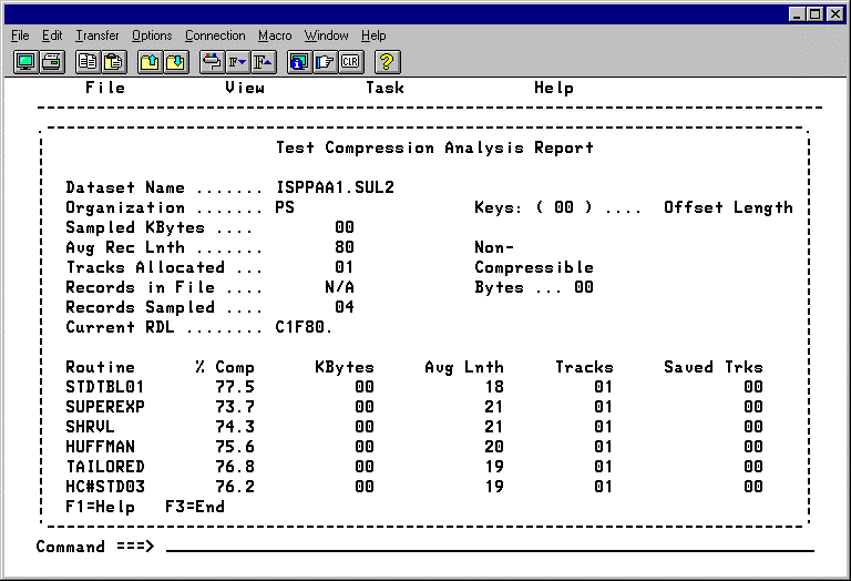 Browse panel—Detailed