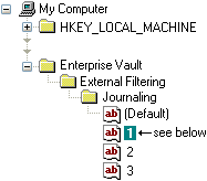 SEV filter registry key