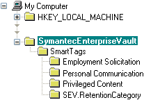 SEV smart tag registry keys