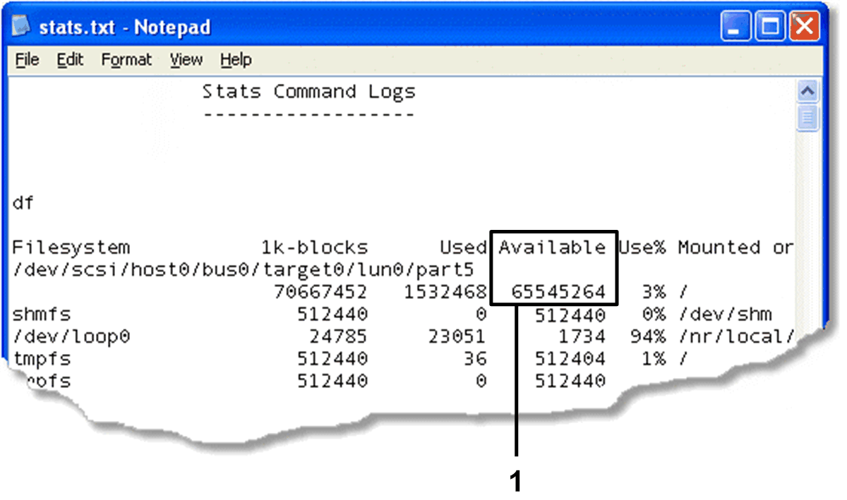 stats_text screenshot available blocks (annotated)