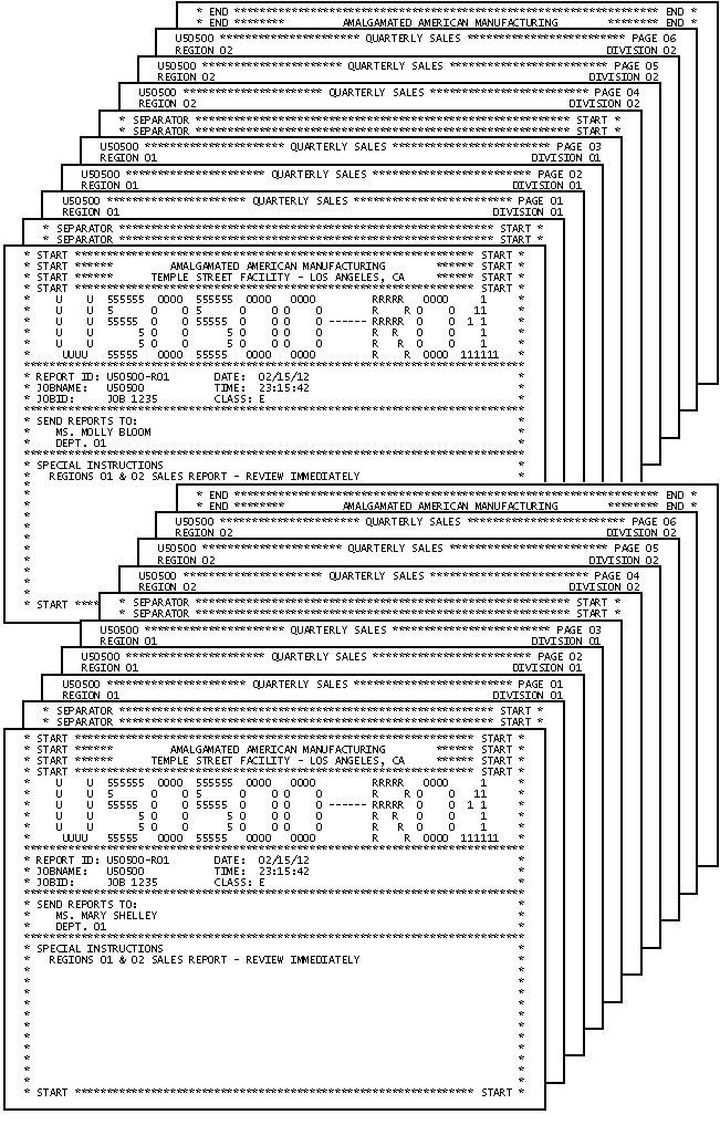 Specify Conrol Break Criteria