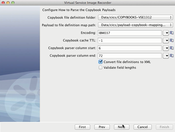 Screenshot of CICS Copybook data protocol How to Parse screen.