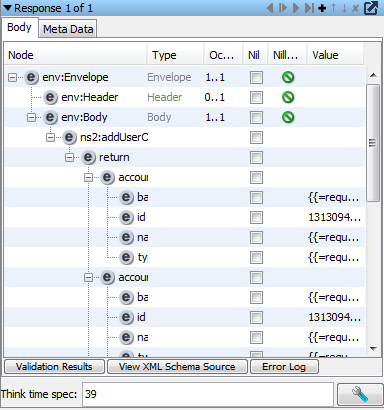 Response Data Editor stateless