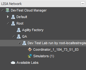 Panneau LISA Network (Réseau LISA)